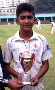 पीवायसी करंडक 14 वर्षाखालील  निमंत्रित  क्रिकेट स्पर्धेत व्हेरॉक  वेंगसरकर क्रिकेट अकादमी संघाची आगेकुच