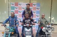मोटारसायकलवर भारत ते लंडन प्रवास,१३७ दिवसात १९ देशांना भेटी