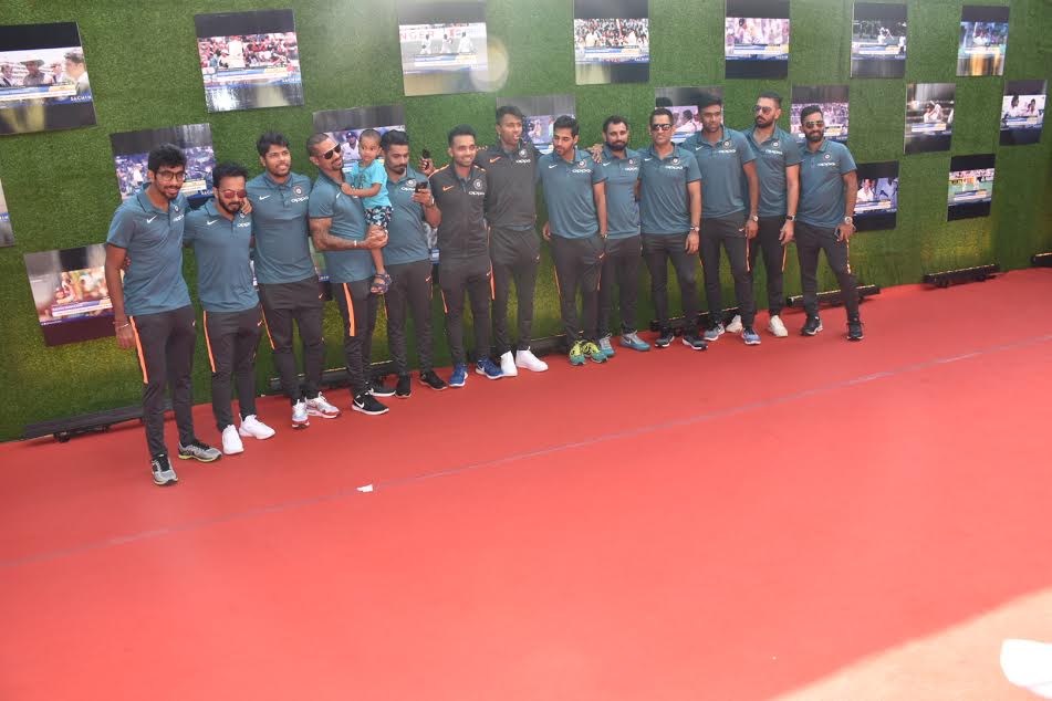 Indian Cricket Team attends the special screening of 'Sachin A Billion Dreams'