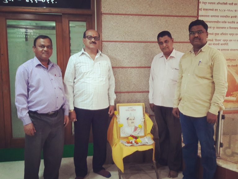 क्रांतीचा धगधगता अंगार… तरूणांची प्रेरणा म्हणजे क्रांतीसिंह नाना पाटील…                              – संतोष शिंदे