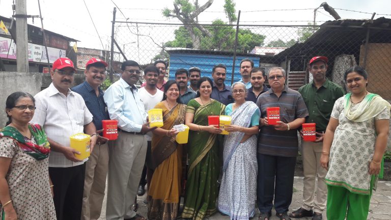 पंतप्रधान मोदी यांच्या वाढदिवसानिमित्त  जैव वैद्यकीय कचरा संकलन मोहिमेचा शुभारंभ