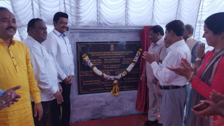 १५ वर्षे बंद असलेली वीर सावरकर शाळा सुरु करणार -खा. अनिल शिरोळे