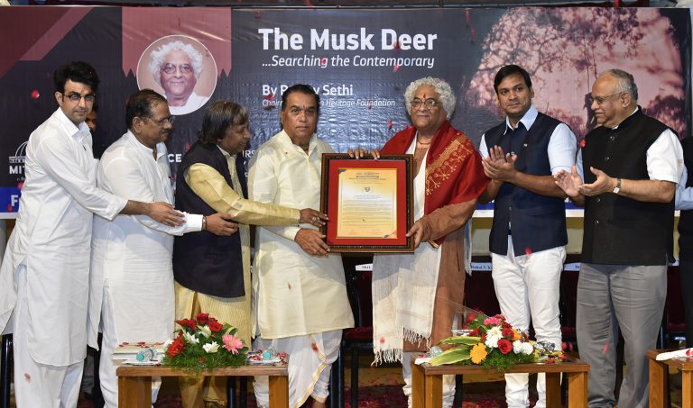 देशातील सर्व कलाप्रकारांना एकत्र आणावेेः पद्मभूषण सेठी