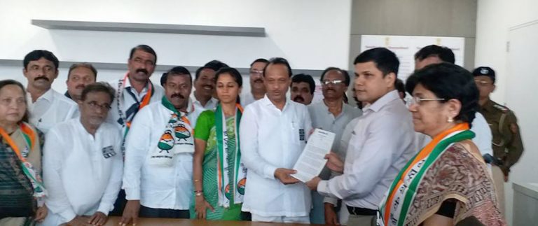 अजित पवार, खा. सुप्रिया सुळे यांच्या नेतृत्वाखाली राष्ट्रवादी काँग्रेसचा नोटबंदी निर्णय निषेध मोर्चा