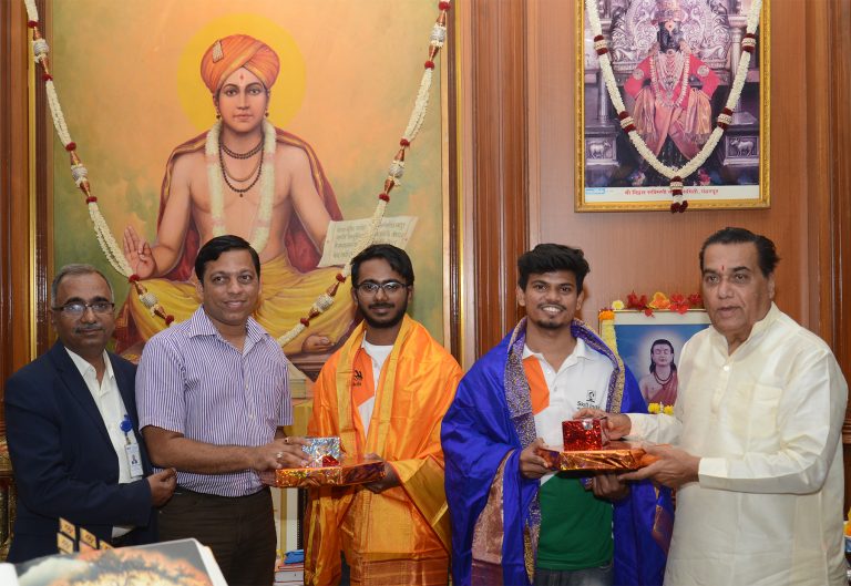 ‘वर्ल्ड स्किल स्पर्धेत’ मोबाइल रोबोटिक्समध्ये  आळंदी येथील एमआयटी एओईच्या विद्यार्थ्यांचे घवघवीत यश