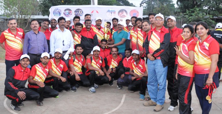 महावितरणच्या क्रीडास्पर्धेत प्रादेशिक  कार्यालयाच्या संघाला विजेतेपद