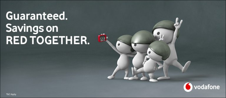 20 टक्क्यांपर्यंत खात्रीशीर बचत – 20 जीबीपर्यंत खात्रीशीर अतिरिक्त डेटा- व्होडाफोनची  रेड टूगेदर योजना