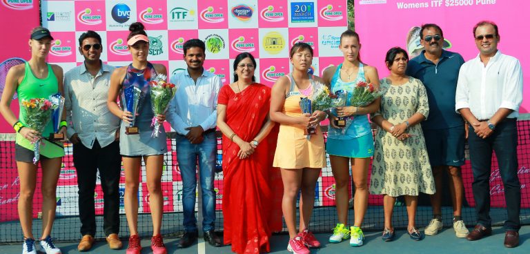 जॉकलीन अदिना क्रिस्टीन व तेरेझा मिहालीकोवा यांना दुहेरीचे विजेतेपद