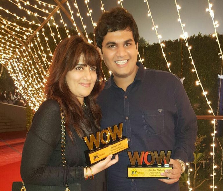 रिदम वाघोलीकर , रचना खडीकर -शहा यांना ‘ वॉव ‘ अॅवार्ड