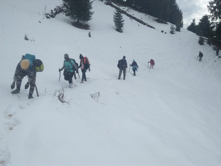 १५ जणांनी केला १५००० फुट उंचीचा हिमालयन ट्रेक