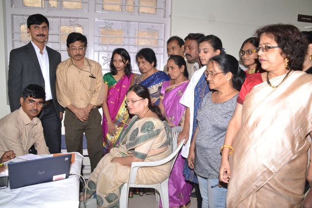 हाडांची ठिसूळता तपासणी शिबीर संपन्न