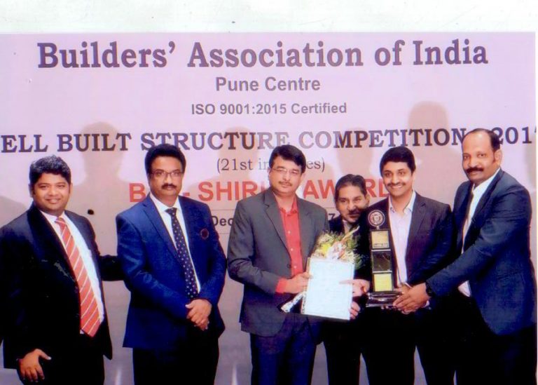 ‘मोहोर प्रतिमा’ला रेसिडेंशियल गटातील सर्वोत्कृष्ट पुरस्कार