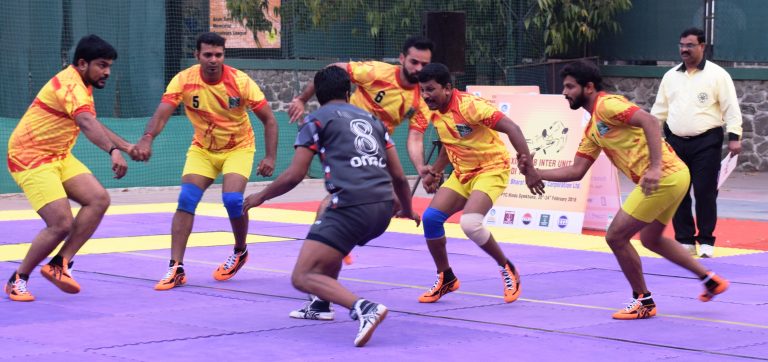 23व्या पीएसपीबी आंतर युनिट कबड्डी अजिंक्यपद स्पर्धेत ओएनजीसी, बीपीसीएल यांच्यात विजेतेपदासाठी लढत