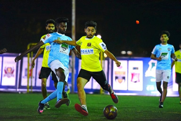 4थ्या ग्रीन बॉक्स् मिनी फुटबॉल अजिंक्यपद स्पर्धेत आयएमई फायरबर्डस्,  डीएसके पॅलाडीन्स,  एमपी ग्रुप मावेरीक्स,  एसएस रॉय वायकिंग्स संघांचा विजय