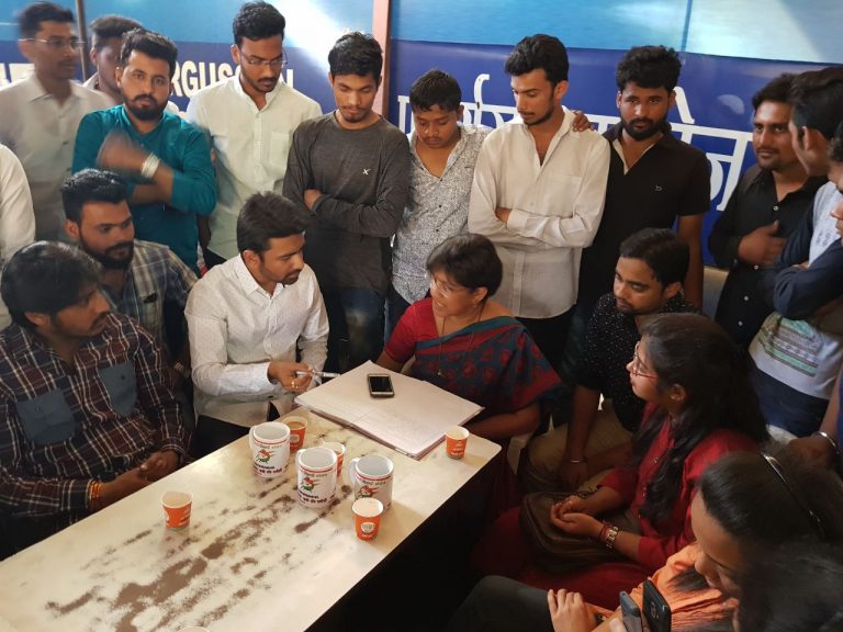 राष्ट्रवादी विद्यार्थी काँग्रेसच्या वतीने ‘कॉफी विथ स्टुटंड ’उपक्रम
