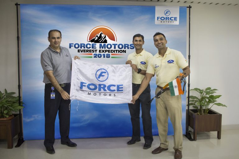 ‘फोर्स मोटर्स एव्हरेस्ट एस्क्पिडिशन 2018’ मोहिमेचा शुभारंभ