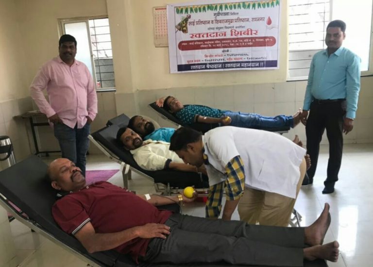 रक्तदानाने गुढी पाडव्याला  नव वर्षाचे स्वागत !