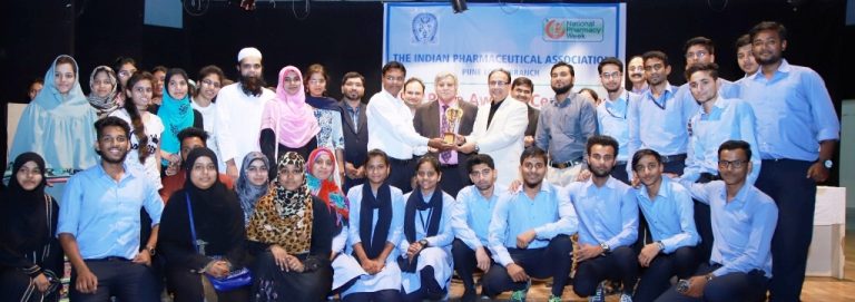 इन्स्टिट्यूट ऑफ फार्मसी (डिप्लोमा) ला   ​५६  व्या नॅशनल फार्मसी वीक मध्ये जेतेपद आणि ‘स्पोर्टिंग एन्काऊंटर-​२०१८​ ’मध्ये उपविजेतेपद