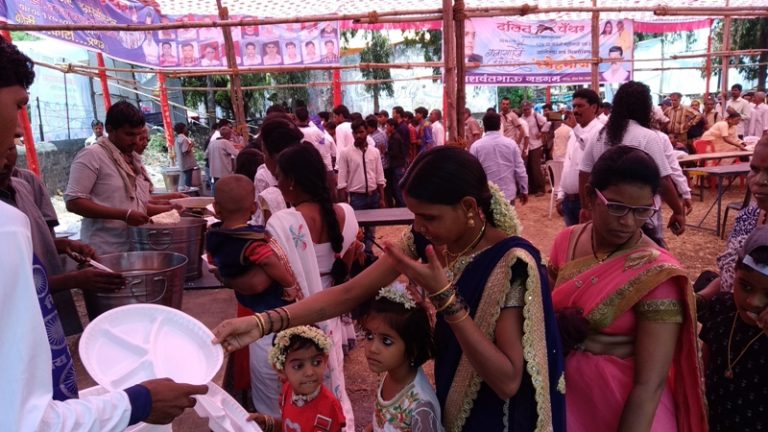 २५००० भीमअनुयायींना अन्नदान , १०० पिशव्या रक्तदान शिबिरात जमा ,  १२७ व्यक्ती पँथर भीमरत्न पुरस्काराने सन्मानित