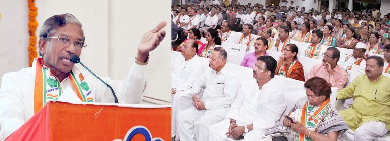 आधुनिक भारताच्या निर्मितीमध्ये काँग्रेसचा सिहांचा  वाटा-माजी शिक्षण मंत्री वसंत पुरके