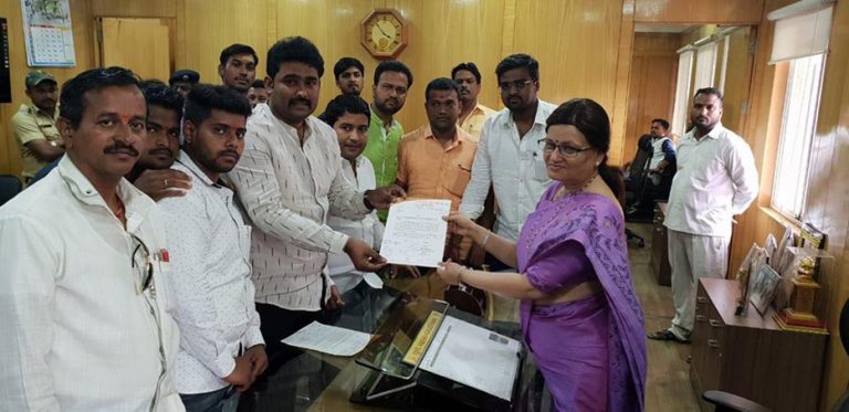 भाजयुमोचा अरविंद शिंदें विरोधात आंदोलनाचा इशारा