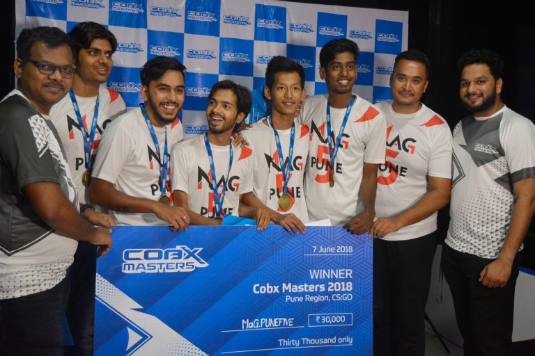कॉबेक्स मास्टर गेमिंग फेज १ पुण्यात  संपन्न   ई- स्पोर्ट्स मध्ये विजेत्यांना जागतिक दर्जाच्या संधी