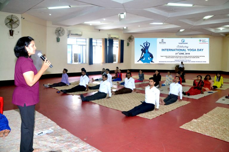 ‘यशस्वी’ संस्थेच्यावतीने ‘जागतिक योग दिन’ उत्साहात साजरा
