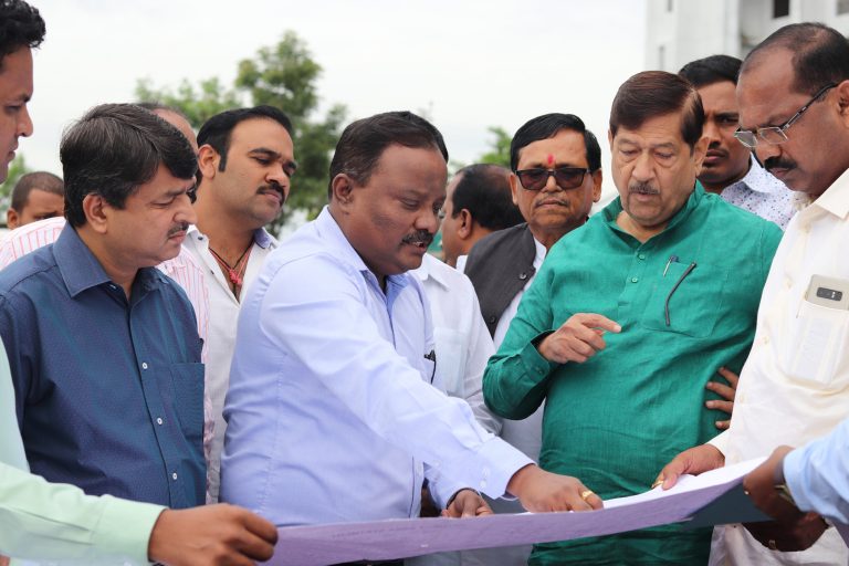 पीएमआरडीए क्षेत्रातील शिक्रापूर बाह्यवळण रस्ता भूमिपूजन  संपन्न