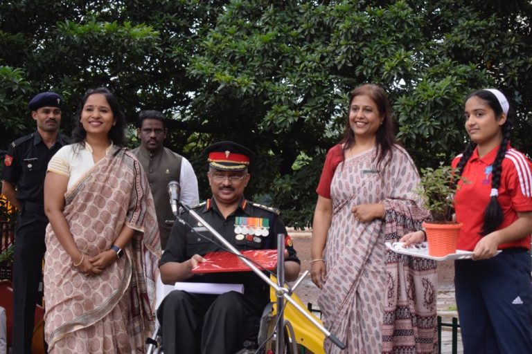 गोयल गंगा इंटरनैशनल स्कूलमध्ये वन प्रकल्पाचा शुभारंभ