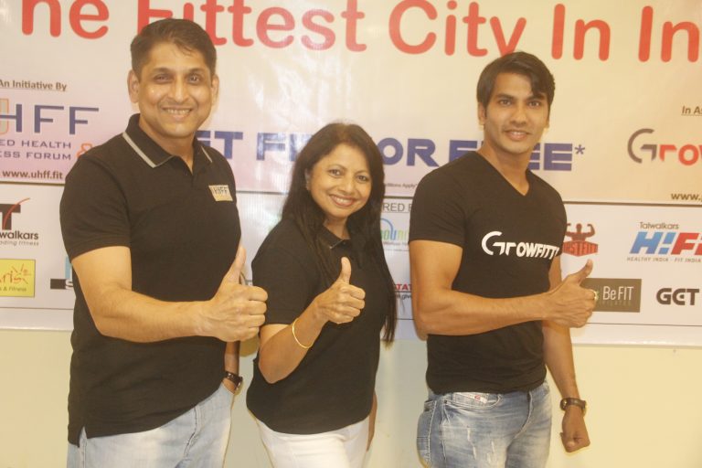 युएचएफएफ व ग्रोफिटर यांच्या संयुक्त विद्यमाने मेक पुणे द फिटेस्ट सिटी इन इंडिया या नव्या मोहिमेचे आयोजन