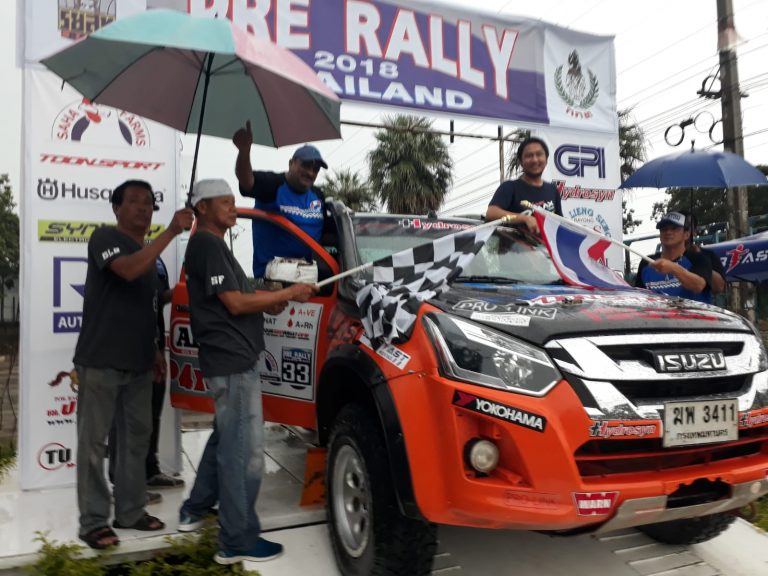 थायलंड रॅलीत संजय संयुक्त तिसरा