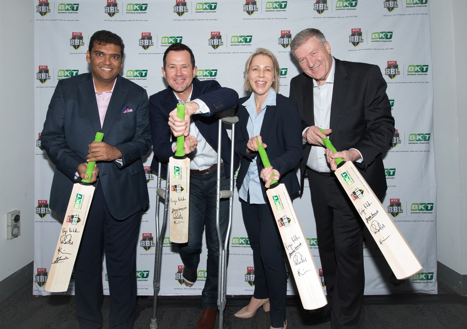 भारतातील बहुराष्ट्रीय समूह बीकेटी व क्रिकेट ऑस्ट्रेलियाचे केएफसी बीबीएल यांच्यामध्ये 2018-2021 या तीन वर्षांच्या कालावधीसाठी भागीदारी करार