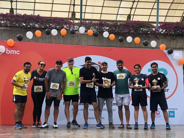 कॅन्सर पीडितांना मदत करण्यासाठी एमनोरा मॉलमध्ये ५ वे बीएमसी ग्लोबल रन