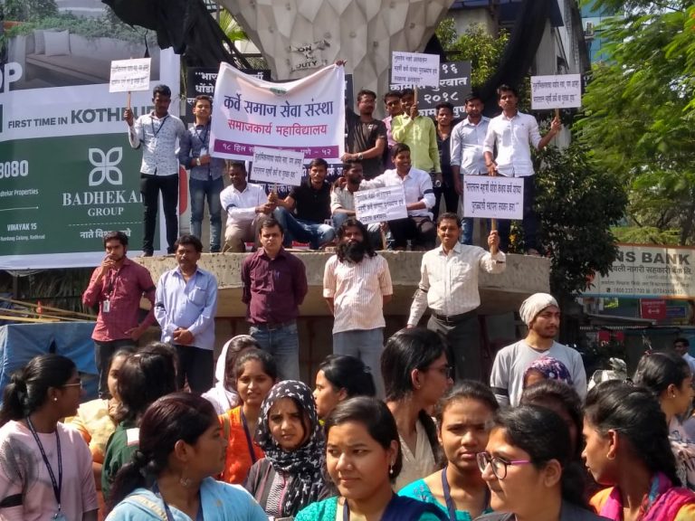 १५ दिवसात भारतरत्न महर्षी कर्वेंच्या पुतळ्याच्या कामास गती न मिळाल्यास तीव्र आंदोलन- डॉ दीपक वलोकर