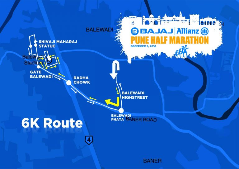 बजाज अॅलियान्झ पुणे हाफ मॅरेथॉनचे आयोजन