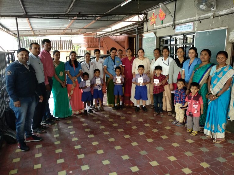 बाराशे विद्यार्थ्यांना अरविंद एज्युकेशन सोसायटीत रुबेला लसीकरण