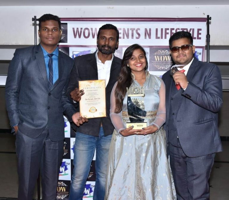 सरिता राठी, आदित्य लोणारी आणि ‘बीस का लक’ शॉर्ट फिल्म यांचा झाला गौरव