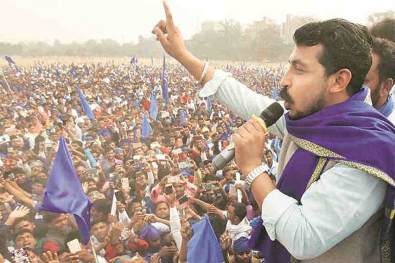 नरेंद्र  मोदींना नाही,मानवतेला धोका – चंद्रशेखर आझाद (व्हिडीओ)