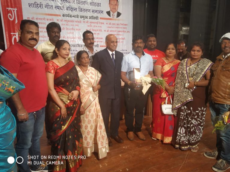 शालोम ख्रिश्चन असोसिएशनचे अध्यक्ष ख्रिस्तोपर राजमनी  पुरस्काराने सन्मानित