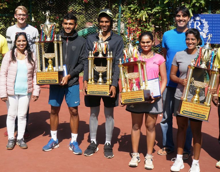 एमएसएलटीए रवाईन हॉटेल अखिल भारतीय मानांकन  3लाख रकमेच्या पुरुष व महिला टेनिस स्पर्धेत साई संहिता चमर्थी हिला दुहेरी मुकुट