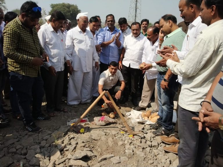 कलवट ब्रीज विकसित करणे कामाचा भूमिपूजन समारंभ संपन्न
