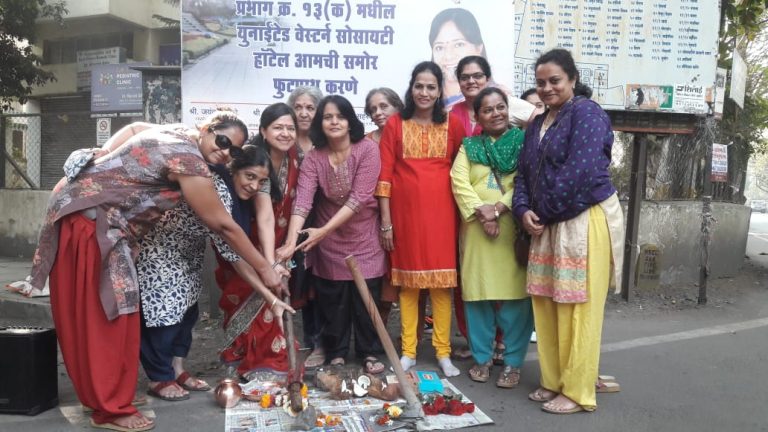 स्मार्ट शहराच्या संकल्पनेत पादचाऱ्यांसाठी प्रशस्त आणि मोकळे पदपथ निर्मिती – नगरसेविका मंजुश्री खर्डेकर.