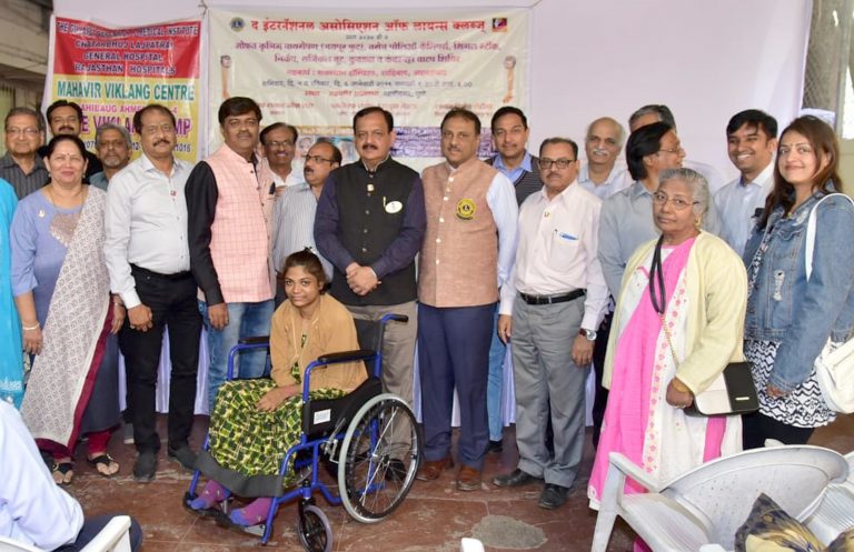 १४७ गरजू रुग्णांचे कृत्रिम पायरोपण