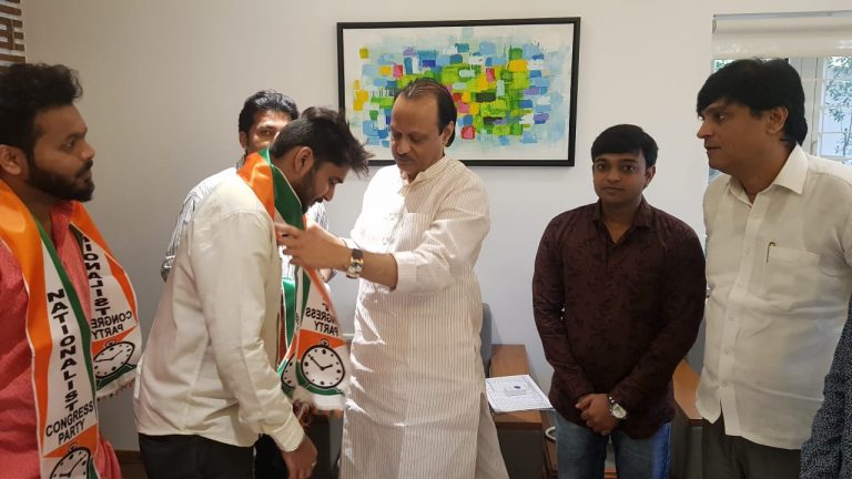 शिवसेना- युवासेनेच्या पदाधिकाऱ्यांचा राष्ट्रवादी काँग्रेस पक्षात प्रवेश