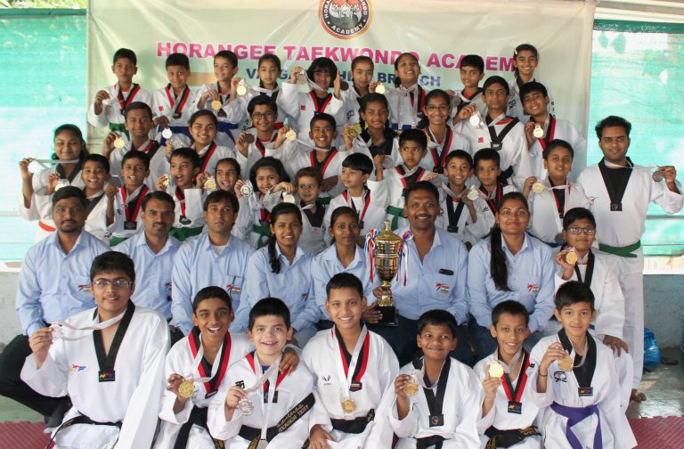 राष्ट्रीय तायक्वांदो स्पर्धेत होरांगी अकॅडमीच्या खेळाडूंचे यश