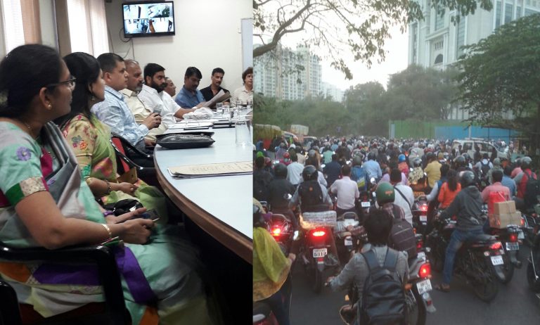 नदीपात्रातील रस्त्यातील अडथळे एक महिन्यात दूर करण्याचे आयुक्तांचे आदेश