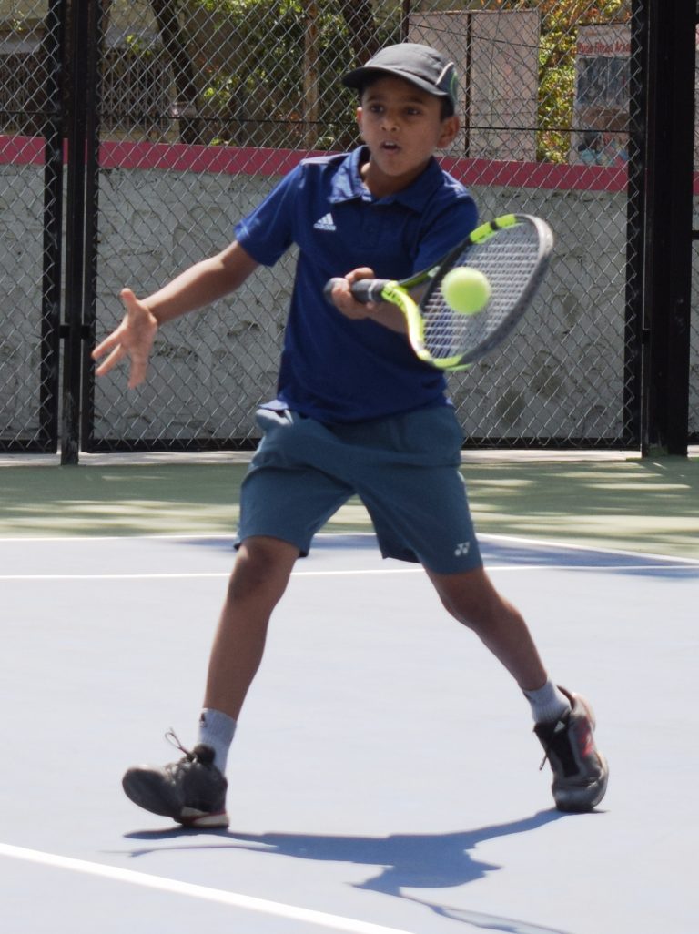 10 वर्षाखालील टेनिस स्पर्धेत दिवीज पाटील, नील केळकर, नमिश हूड, ओम वर्मा यांचे विजय