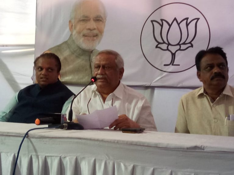 गिरीश बापट यांच्या प्रचाराची दुसरी फेरी  पूर्ण-शहराध्यक्ष योगेश गोगावले