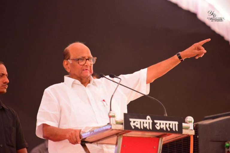 आम्ही कुणाची कळ काढत नाही परंतु कुणी कळ काढली तर जागा दाखवल्याशिवाय राहत नाही – शरद पवार