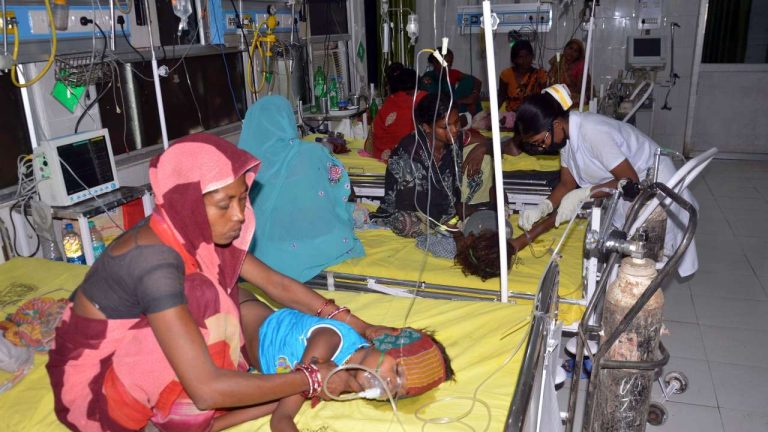 बिहारमध्ये मेंदूज्वरने 67 बालकांचा बळी,आरोग्यमंत्री म्हणाले, त्यांचे नशीबच खराब …